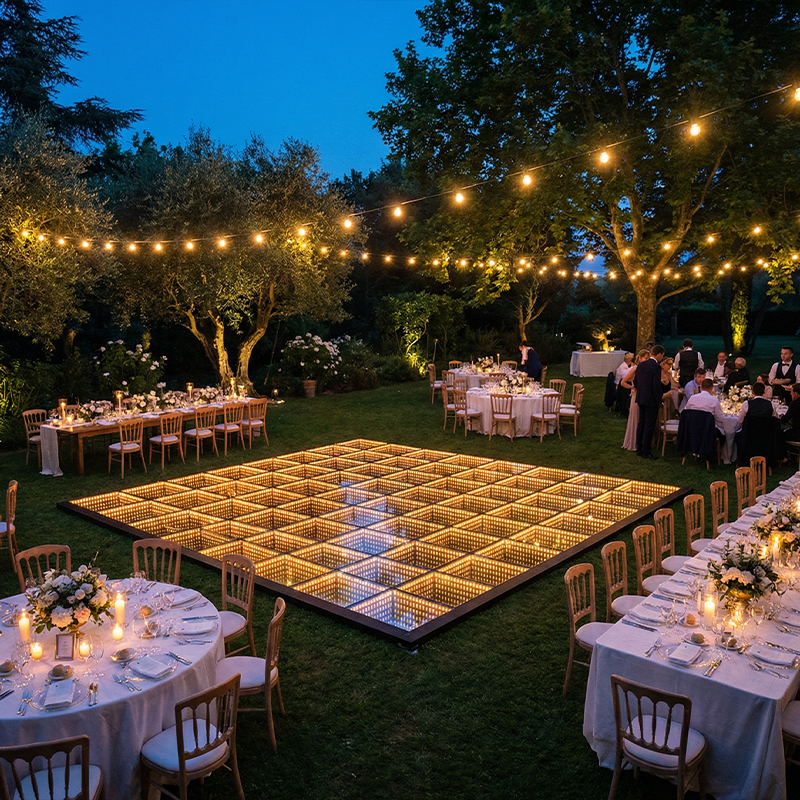 Scenarios for Using LED Dance Floors at Weddings
