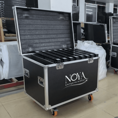 LED dance floor transport packaging