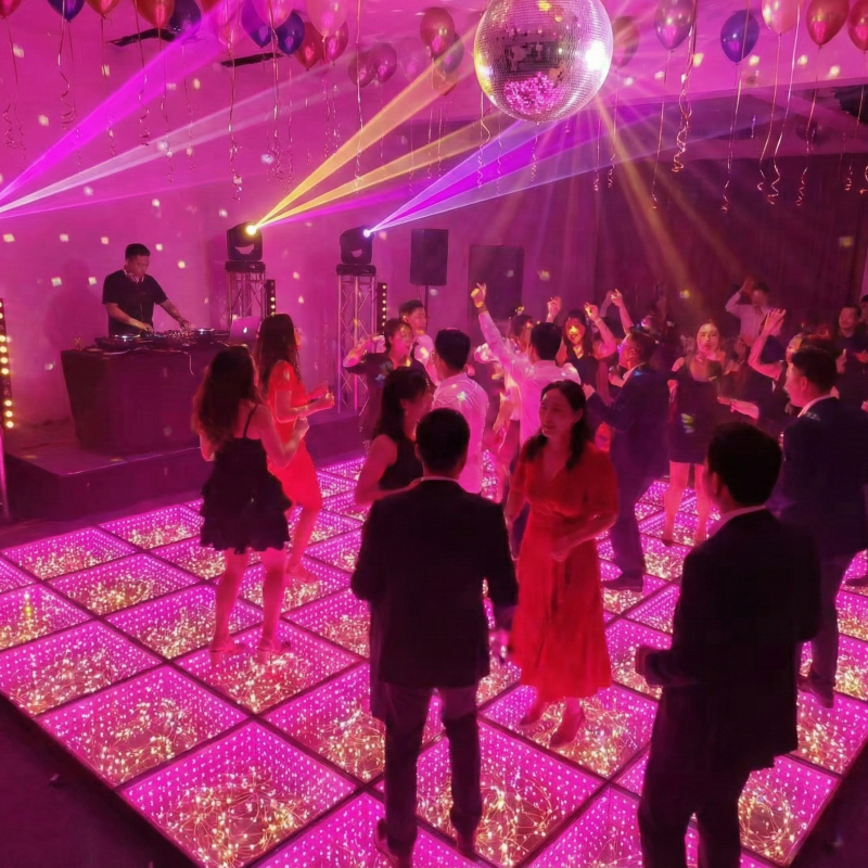 Star LED Dance Floor party