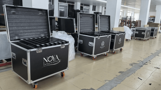 LED dance floor transport packaging